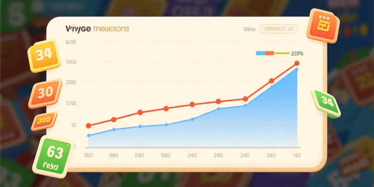 趋势折线图示例