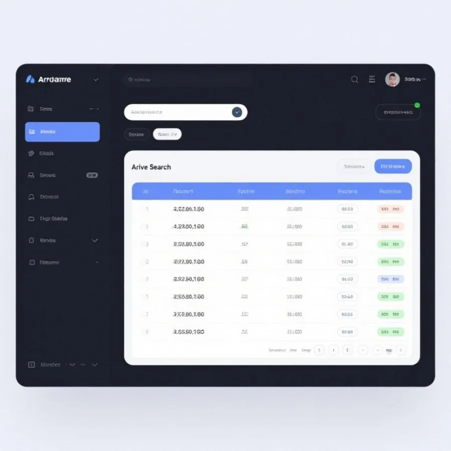 历史开奖结果查询界面示意图